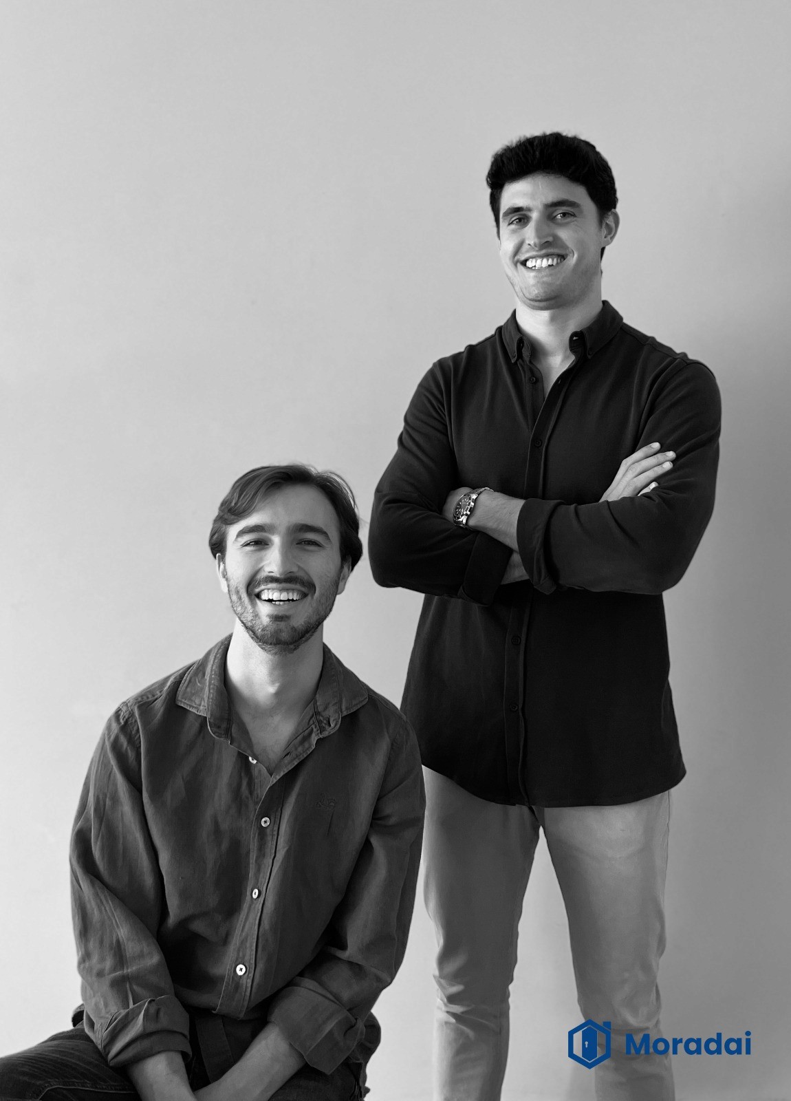 Rodrigo Ruano y Álvaro Herreruela, fundadores de Moradai